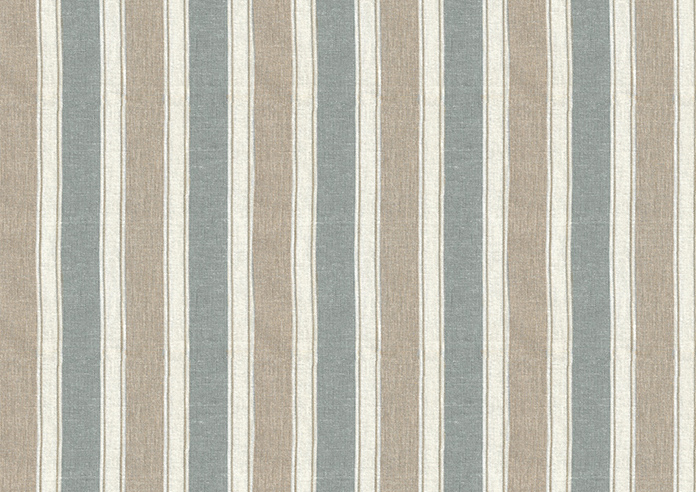 Port Laurent Stripe, Shoreline Blue - Roman Blind - Image 7